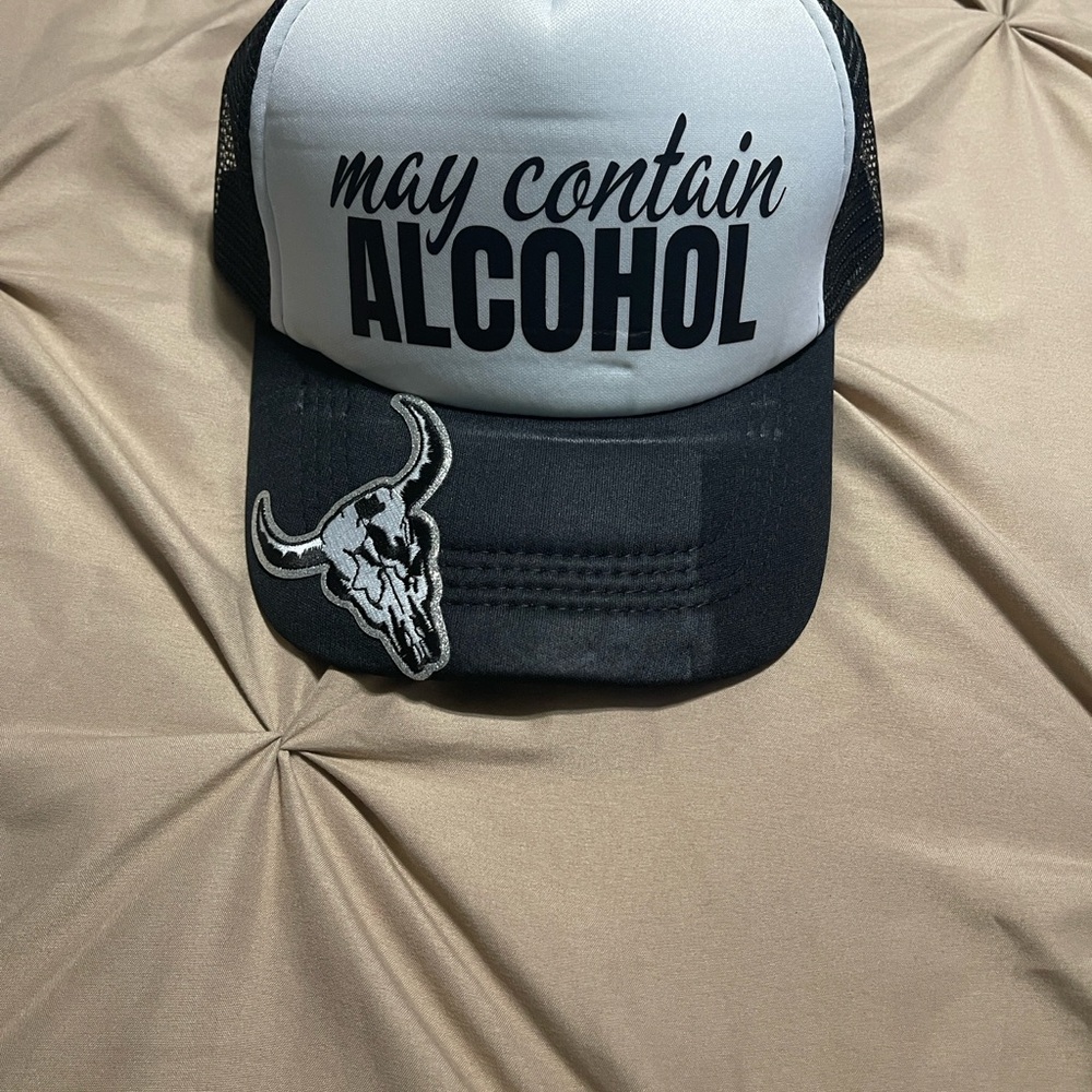Black and White Trucker Hat